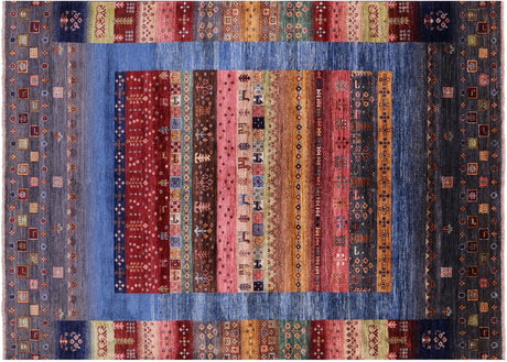 Tribal Persian Gabbeh Handmade Wool Rug - Manhattan Rugs