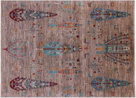 Hand Knotted Tribal Persian Gabbeh Wool Rug - Manhattan Rugs
