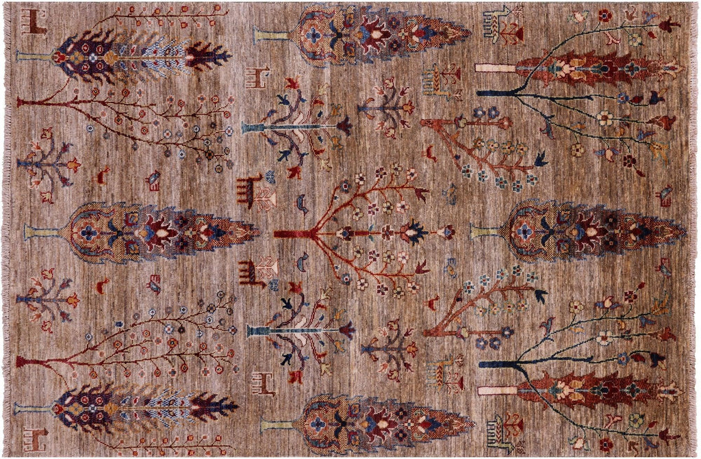 Persian Gabbeh Tribal Handmade Rug - Manhattan Rugs
