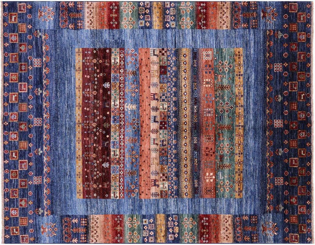 Persian Gabbeh Tribal Hand Knotted Wool Rug - Manhattan Rugs