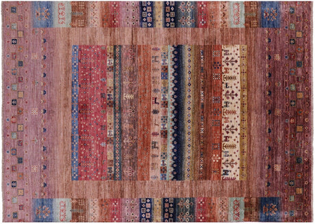Persian Gabbeh Tribal Handmade Wool Rug - Manhattan Rugs