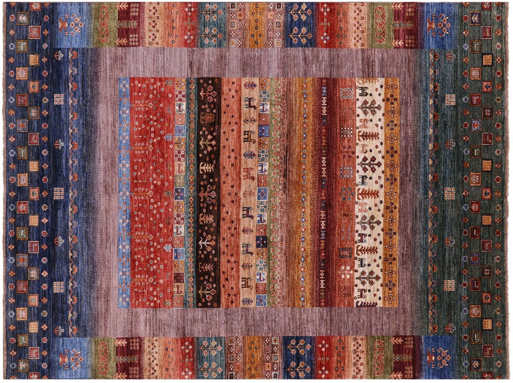 Persian Gabbeh Tribal Hand-Knotted Wool Rug - Manhattan Rugs
