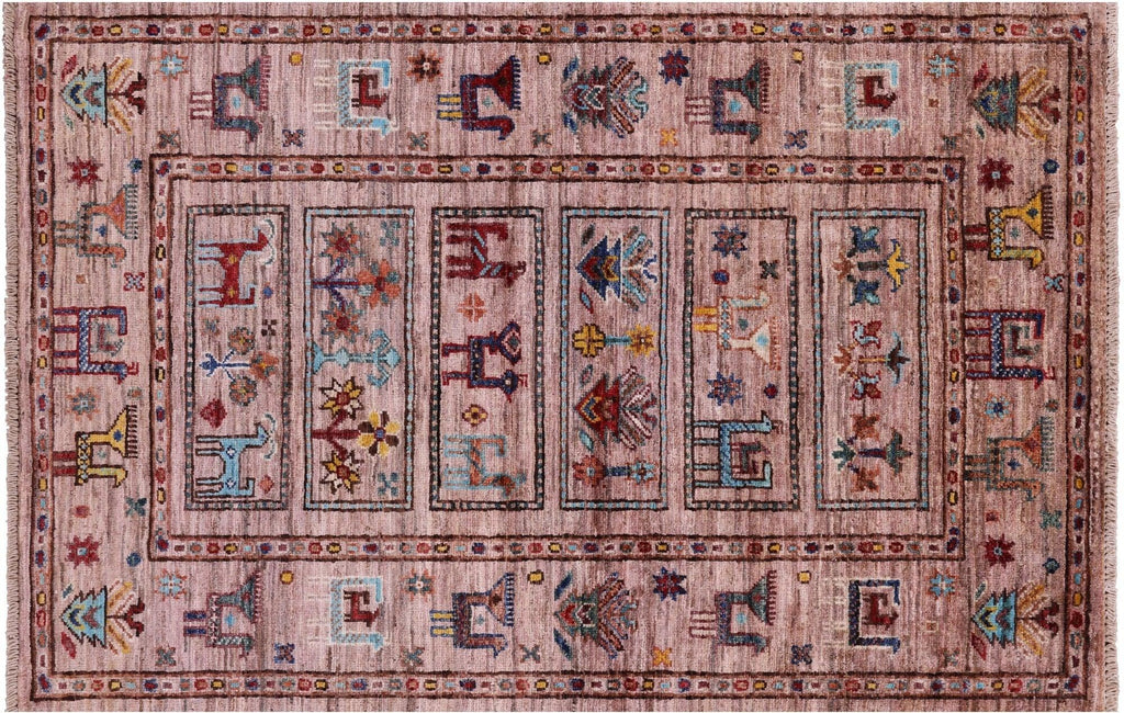 Hand Knotted Persian Gabbeh Tribal Rug - Manhattan Rugs
