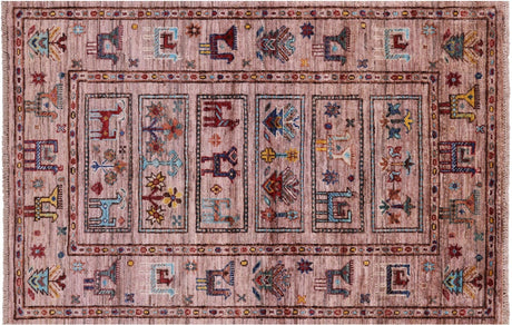 Hand Knotted Persian Gabbeh Tribal Rug - Manhattan Rugs