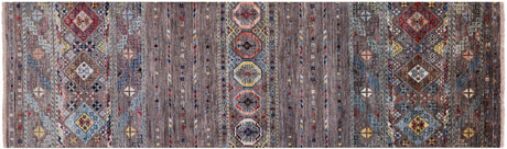 Runner Super Kazak Khorjin Hand Knotted Wool Rug - Manhattan Rugs