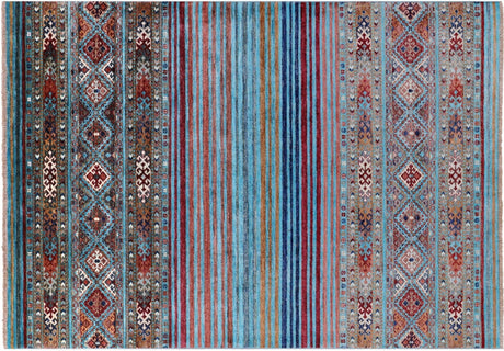 Super Kazak Khorjin Hand Knotted Wool Rug - Manhattan Rugs