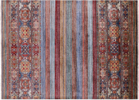 Hand Knotted Super Kazak Khorjin Wool Rug - Manhattan Rugs