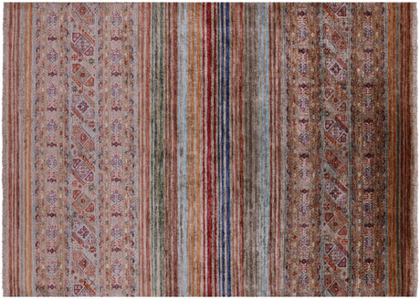 Super Kazak Khorjin Hand Knotted Wool Rug - Manhattan Rugs