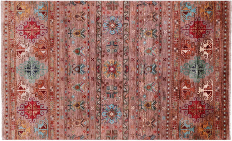 Hand Knotted Khorjin Super Kazak Rug - Manhattan Rugs