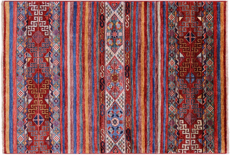 Super Kazak Khorjin Handmade Wool Rug - Manhattan Rugs