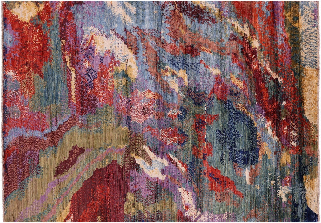 Modern Abstract Handmade Wool Rug - Manhattan Rugs