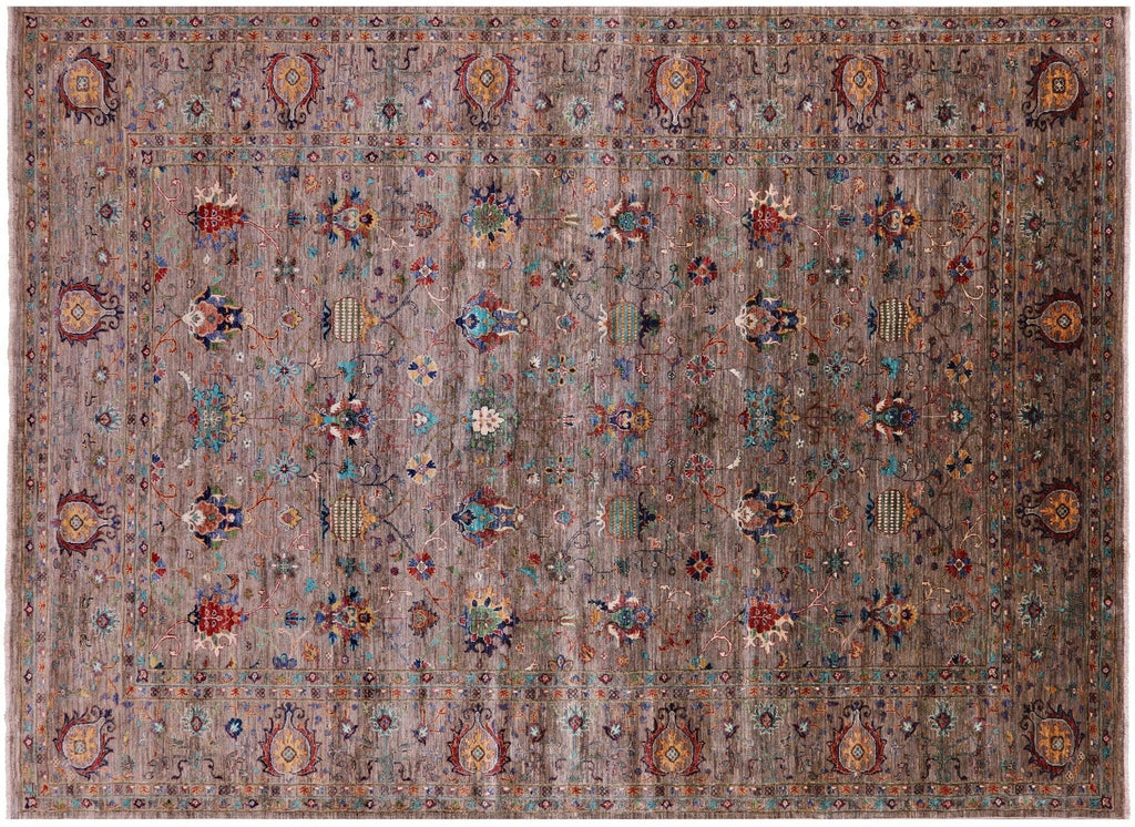 Hand Knotted Persian Tabriz Wool Rug - Manhattan Rugs
