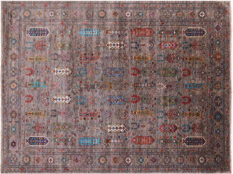 Fine Turkmen Ersari Hand-Knotted Wool Rug - Manhattan Rugs