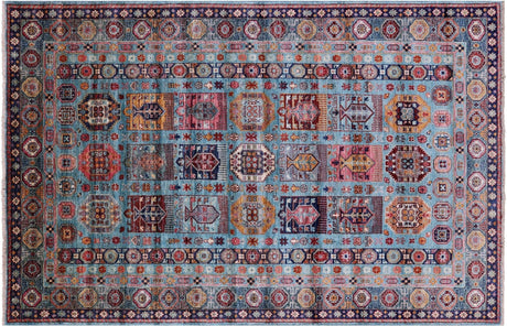 Fine Turkmen Ersari Hand-Knotted Wool Rug - Manhattan Rugs