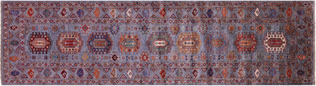 Runner Fine Turkmen Ersari Handmade Wool Rug - Manhattan Rugs
