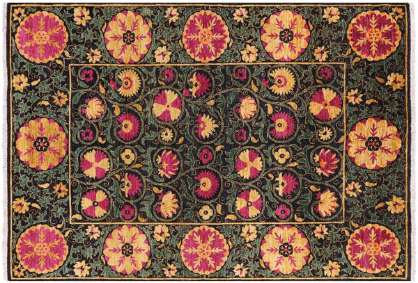William Morris Handmade Wool Area Rug 6' 2