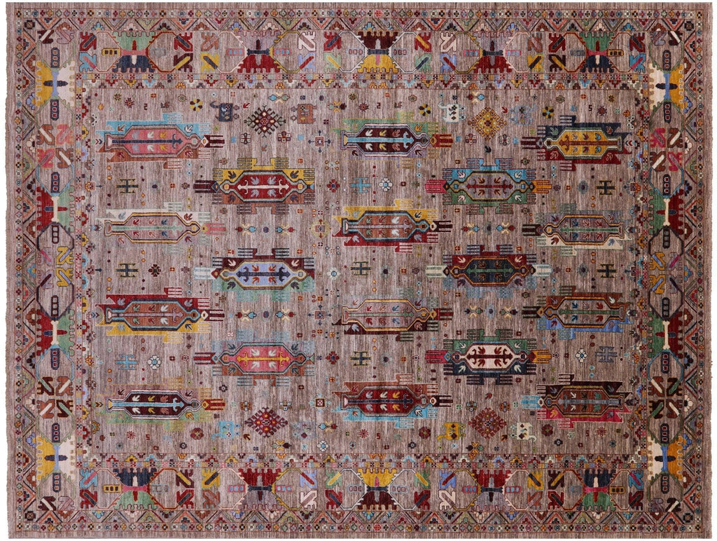 Hand-Knotted Tribal Fine Serapi Rug - Manhattan Rugs