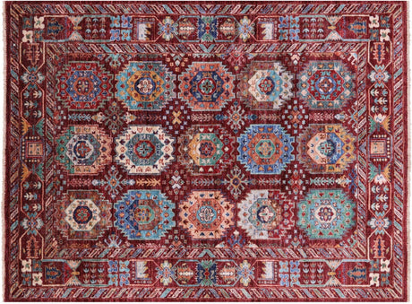 Fine Turkmen Hand-Knotted Wool Rug - Manhattan Rugs