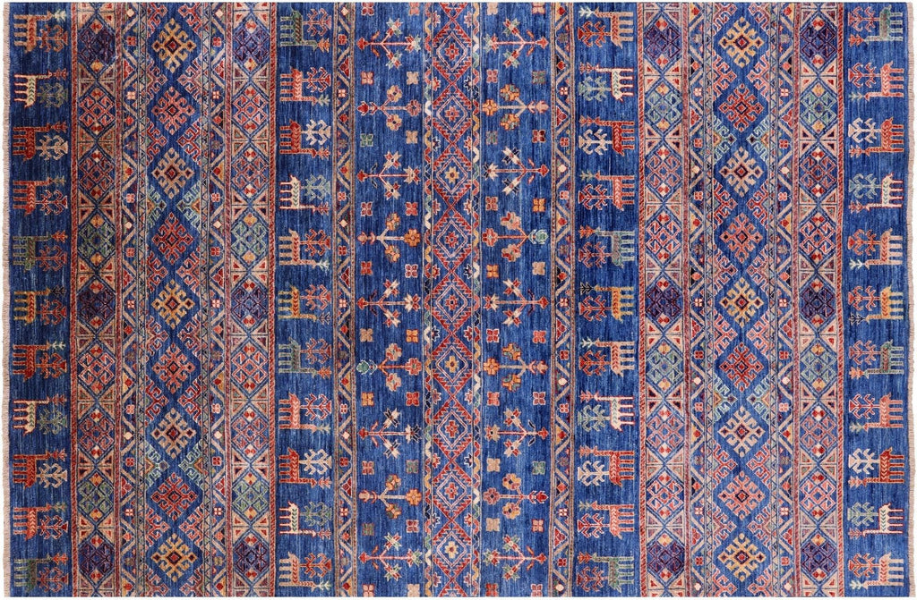 Handmade Tribal Persian Gabbeh Wool Rug - Manhattan Rugs