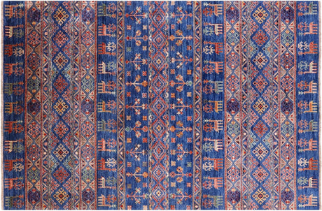 Handmade Tribal Persian Gabbeh Wool Rug - Manhattan Rugs