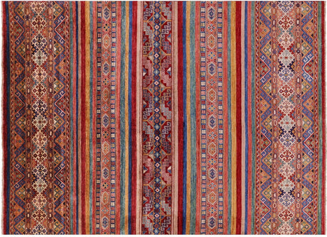 Khorjin Super Kazak Handmade Wool Rug - Manhattan Rugs