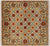 Square William Morris Handmade Wool Area Rug - Manhattan Rugs