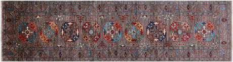 Fine Turkmen Hand Knotted Runner Rug - Manhattan Rugs
