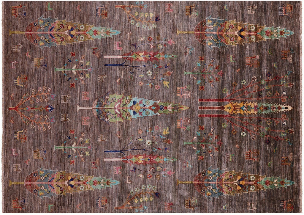 Persian Gabbeh Tribal Hand Knotted Wool Rug - Manhattan Rugs