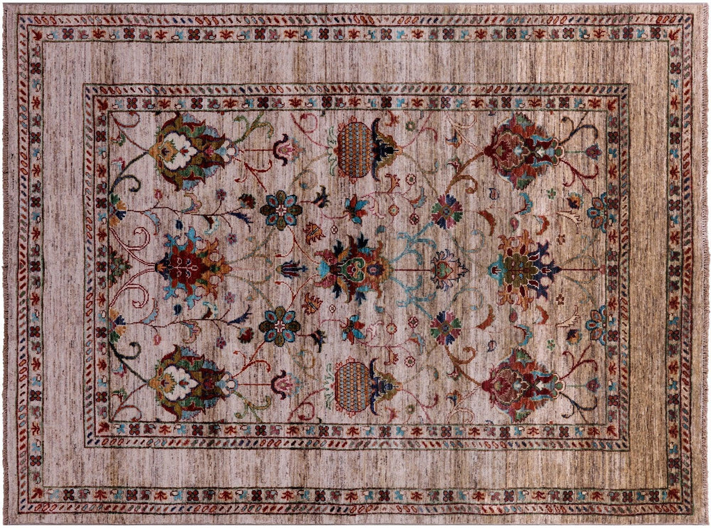 Hand-Knotted Persian Tabriz Wool Rug - Manhattan Rugs