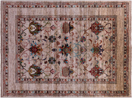 Hand-Knotted Persian Tabriz Wool Rug - Manhattan Rugs