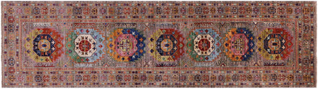 Fine Turkmen Handmade Wool Runner Rug - Manhattan Rugs