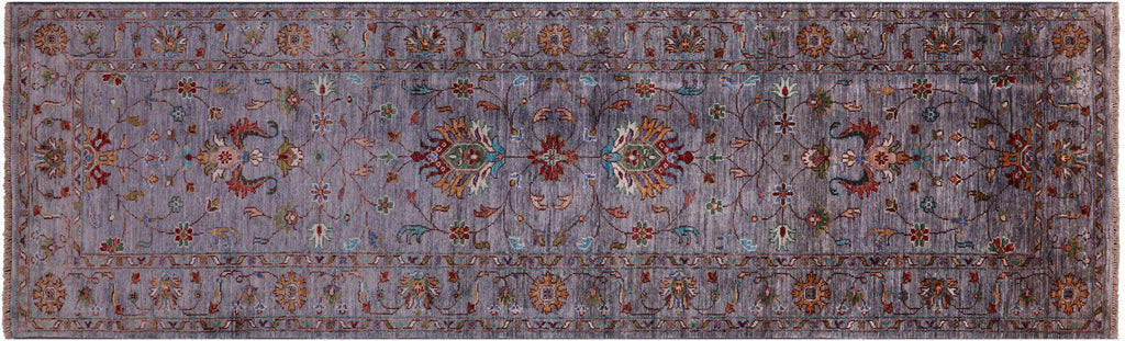 Runner Persian Tabriz Hand-Knotted Wool Rug - Manhattan Rugs