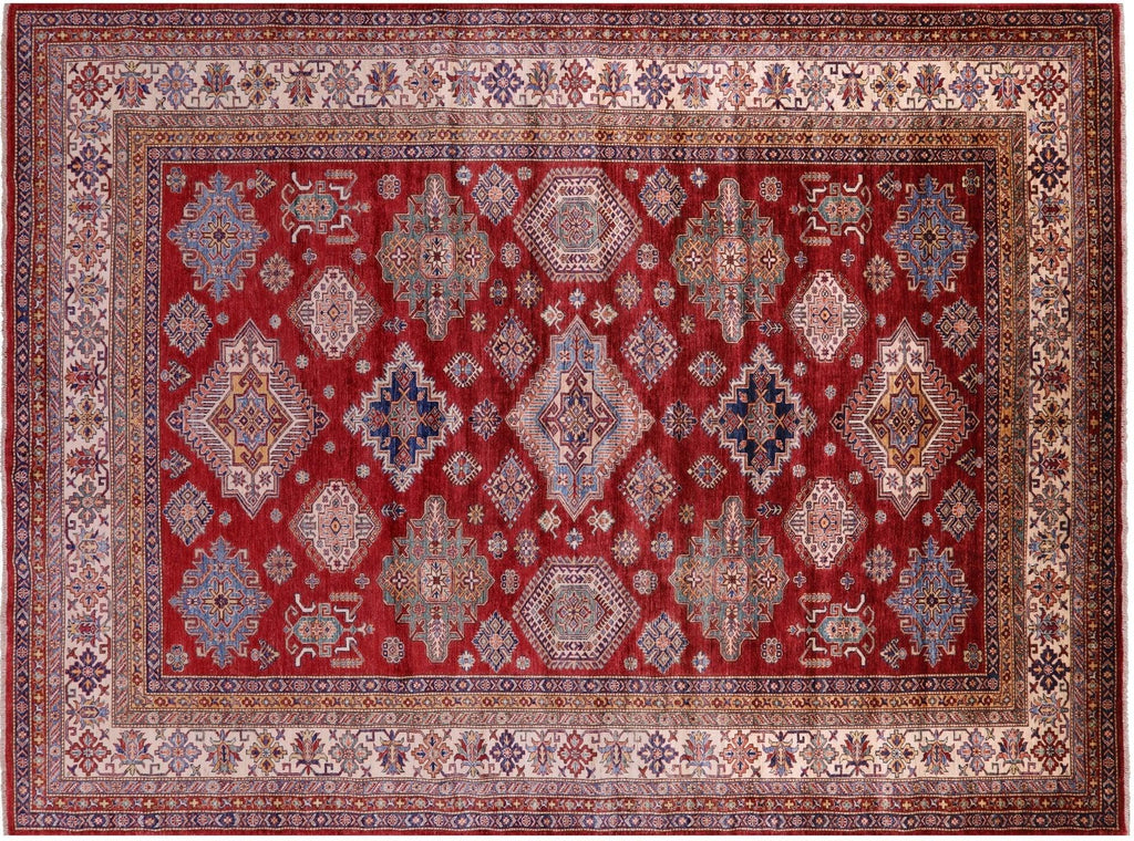 Hand Knotted Super Kazak Wool Rug - Manhattan Rugs