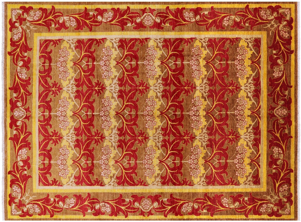 Handmade William Morris Wool Rug - Manhattan Rugs
