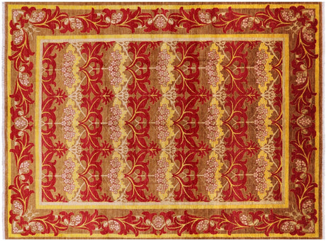 Handmade William Morris Wool Rug - Manhattan Rugs