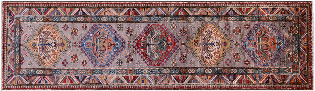 Runner Super Kazak Hand Knotted Rug - Manhattan Rugs