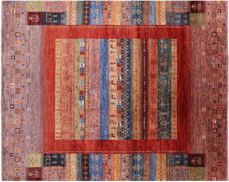 Handmade Tribal Persian Gabbeh Wool Rug - Manhattan Rugs