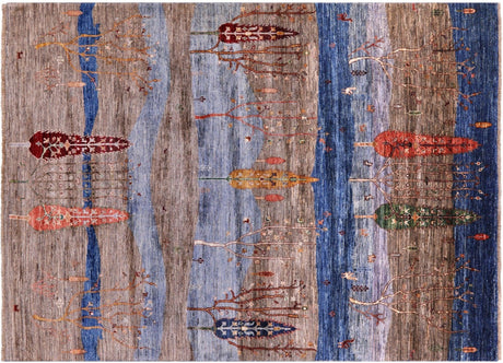 Hand-Knotted Persian Gabbeh Tribal Rug - Manhattan Rugs
