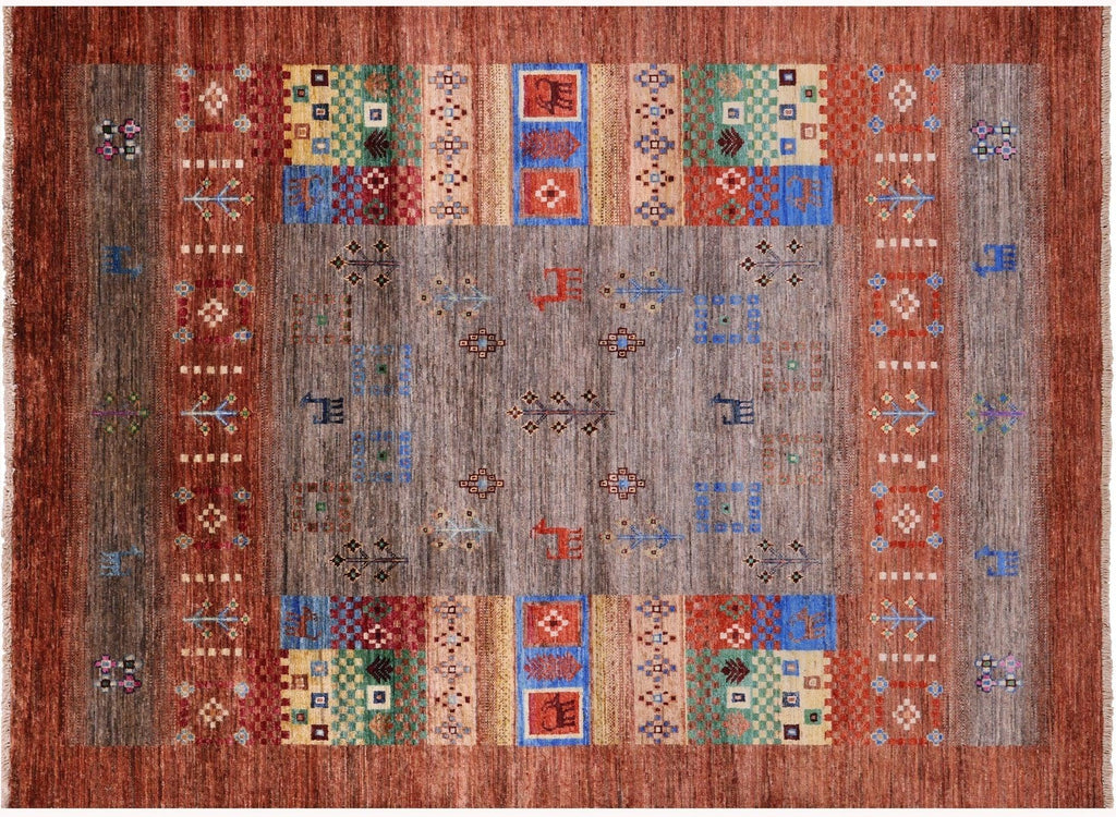 Tribal Persian Gabbeh Handmade Rug - Manhattan Rugs