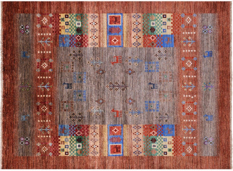Tribal Persian Gabbeh Handmade Rug - Manhattan Rugs