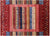 Handmade Persian Gabbeh Tribal Wool Rug - Manhattan Rugs