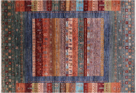 Persian Gabbeh Tribal Hand-Knotted Wool Rug - Manhattan Rugs