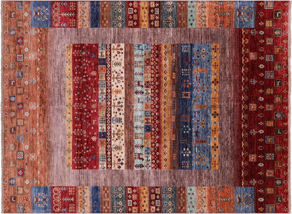 Hand Knotted Persian Gabbeh Tribal Rug - Manhattan Rugs