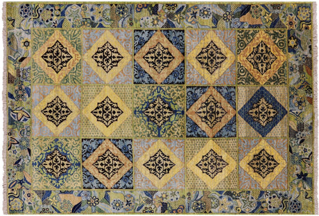 Handmade William Morris Wool Rug - Manhattan Rugs