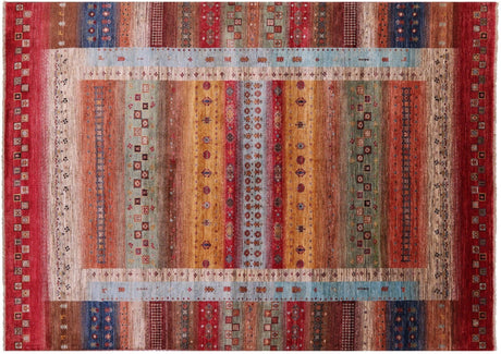 Tribal Persian Gabbeh Hand-Knotted Rug - Manhattan Rugs