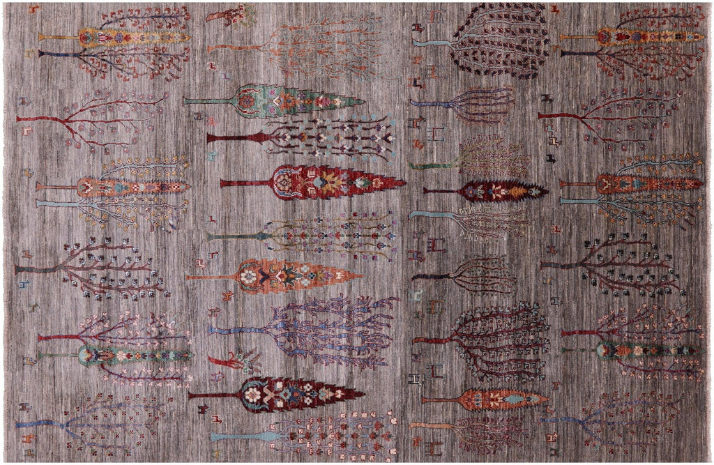 Tribal Persian Gabbeh Handmade Wool Rug - Manhattan Rugs