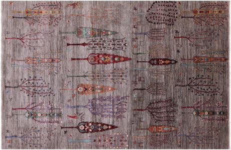 Tribal Persian Gabbeh Handmade Wool Rug - Manhattan Rugs