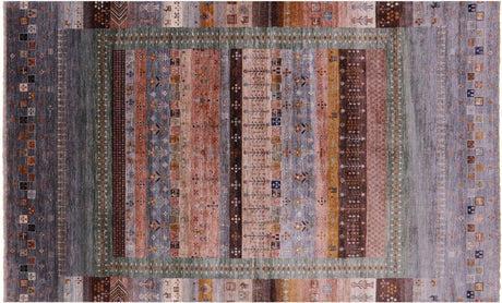 Persian Gabbeh Tribal Handmade Wool Rug - Manhattan Rugs