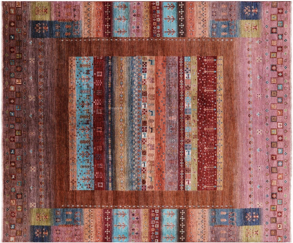 Tribal Persian Gabbeh Handmade Wool Rug - Manhattan Rugs