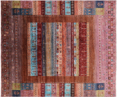 Tribal Persian Gabbeh Handmade Wool Rug - Manhattan Rugs